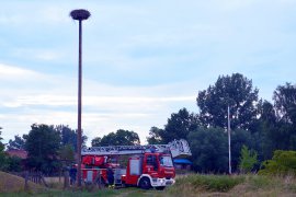 Die Feuerwehr ist da